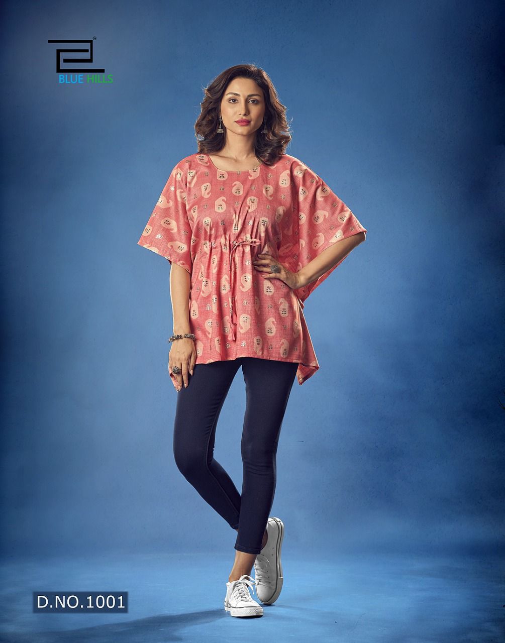 Blue Hills Kaftan 1 Rayon Printed Ethnic Wear Wholesale Kaftan Collection
